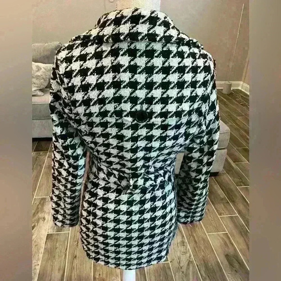 JouJou- Long black and white coat - Large - Picture 4 of 16